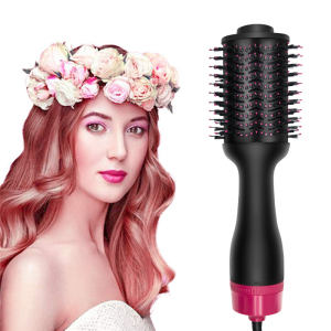 Hot Air Brush Hair Dryer Aibesser Hair Dryer Brush 5 In 1Hair Dryer Brush With Travel Case