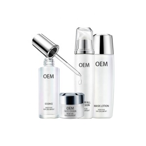 Hot Sale Korean Cosmetics Private Label OEM  Whitening Moisturizing Anti Aging Skin Care Set Cream Facial Skin Care Set