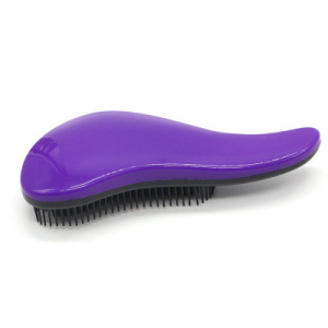 Hot selling Magic Anti-static Plastic Salon Styling Tool Detangling Handle Tangle Shower Curve TT Comb Hair Brushes