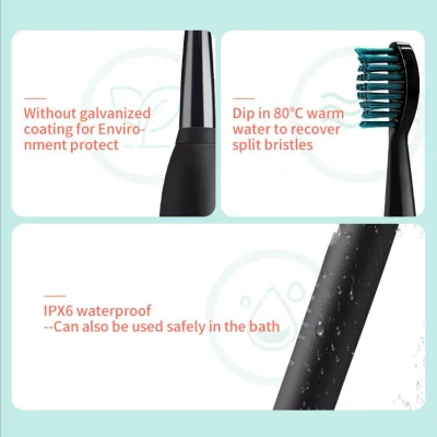 Isee 5 Modes-Clean/Soft/Massage/Whiten/Deepclean The Bass Brushing Electric Toothbrush