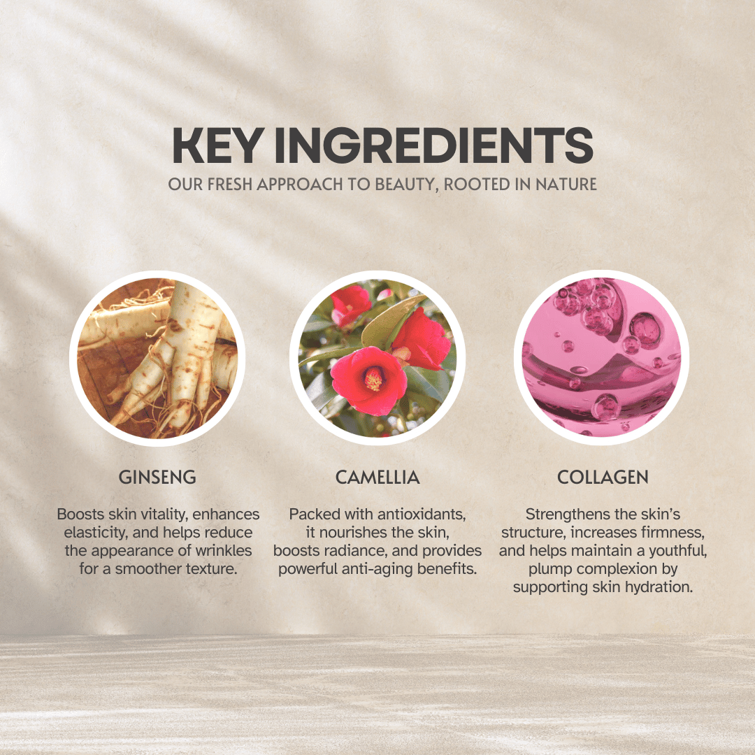 JINSIM Vegan Skincare - Collagen Enhancing Pore Refining Cream