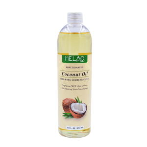 MELAO 100% PURE Cocos Nucifera 473ml Coconut Oil Organic Hair Care Fractionated