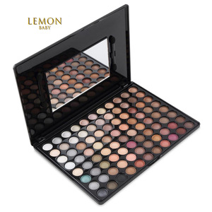 mirror makeup metallic cosmetic eye shadow pans romantic professional 88 color pencil imagic eyeshadow palette
