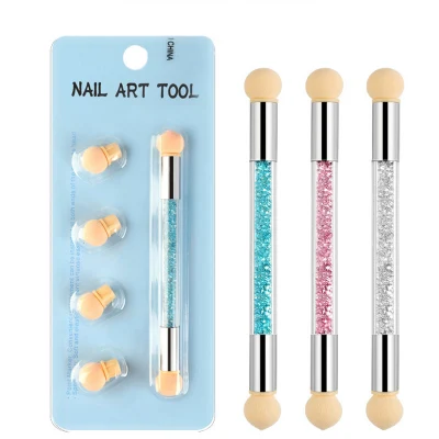 Nail Sponges Pen UV Gel Acrylic Nail Gradient Shading Brush Manicure Tools