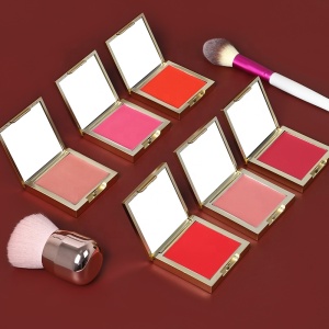 New Arrival Private Label Makeup Pink Single Cream Blush Palette