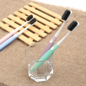 New fashion free sample high quality bamboo charcoal toothbrush