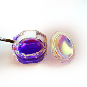 Newest Rainbow Nail  Dappen Dish  Acrylic Nail Cup Acrylic Nail Liquid