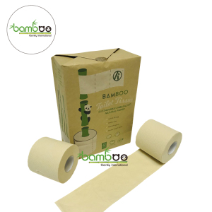 No GMO and White Toilet Roll Tissue BPA Free Toilet Paper