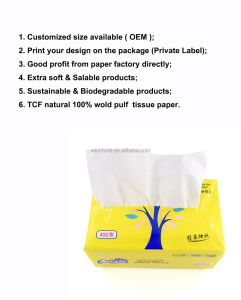 OEM High Quality Tissue Paper Factory Supply Virgin Wood Pulp Customized Soft 4 ply Facial Toilet Tissue Bathroom Tissue Paper