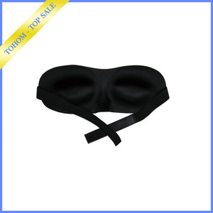 Original factory high quality custom logo sleeping eye mask with ear plug foldable sleeping eye mask