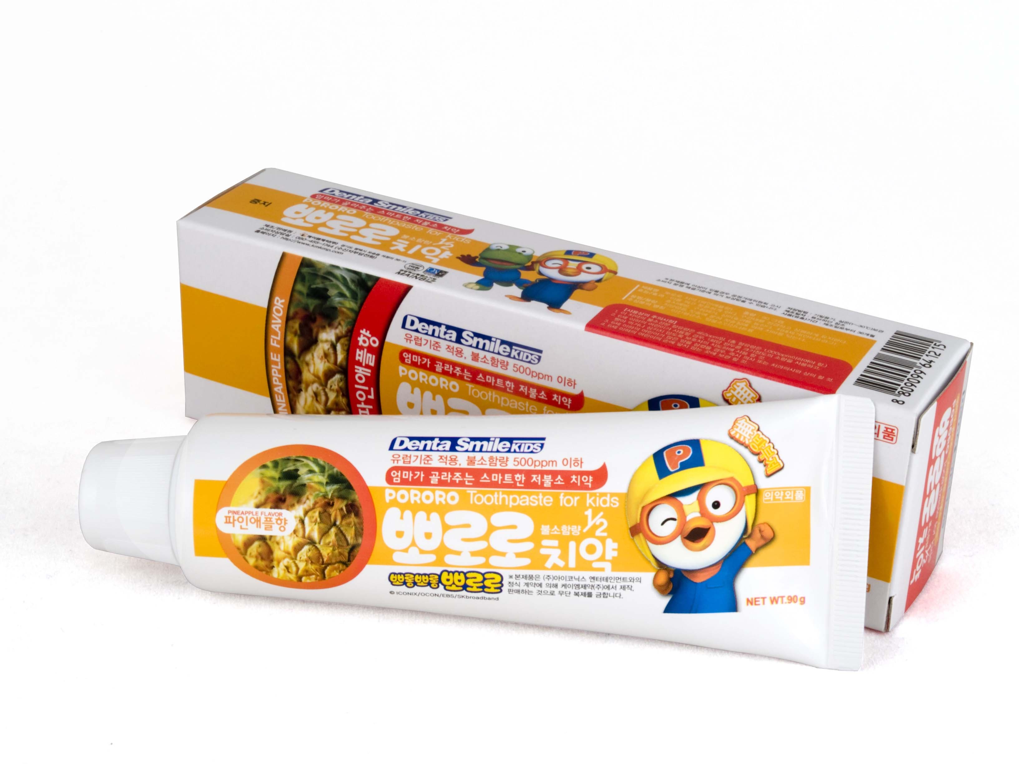 PORORO Low-Flouride Toothpaste (Various Flavors)
