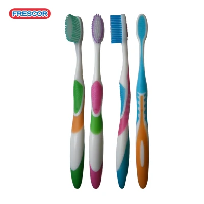 PP Material Handle Soft Bristle Adult Plastic Toothbrush