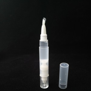 Private label high concentration  plastic teeth whitening pen with custom paper box