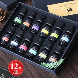 Private label OEM pure aromatherapy essential oil gifts set mixing natural skin care body massage oil