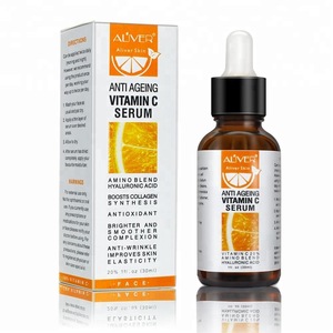 Private Label Skin Care Whitening Serum Organic Vitamin C Hyaluronic Acid Serum