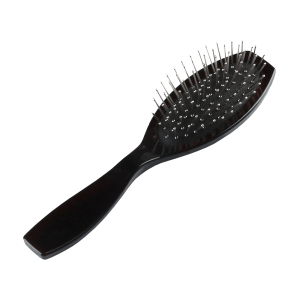Professional cheap plastic handle metal needle hair brush