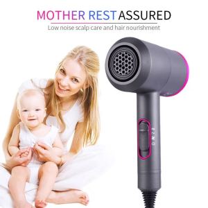 Professional Leafless Negative Hair Blow Dryer Electrical  supersonic Ionic iron diffuser ion Hair Dryer