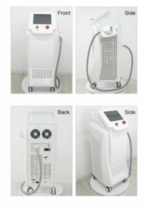 professionally permanent and painless 808nm diode laser hair removal machine with high power and good effective for salon