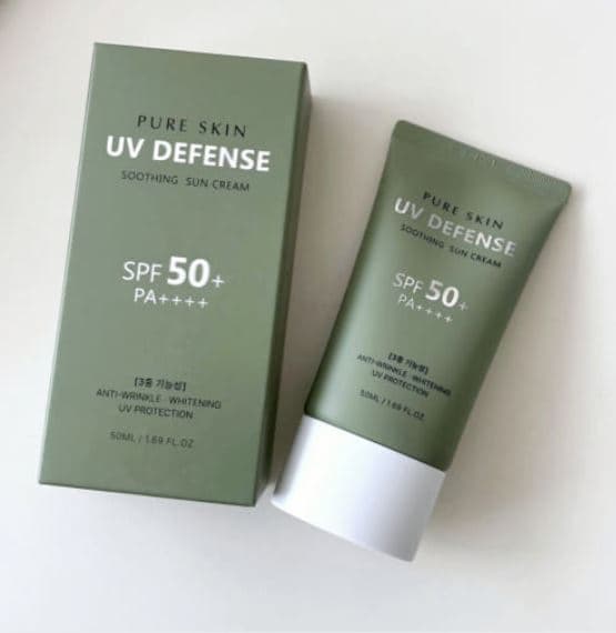 Pure Skin UV Defense Soothing Sun Cream