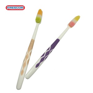 Replacement manual square toothbrush changeable head smokers dr brush disabled quip shantou pre-made toothbrush