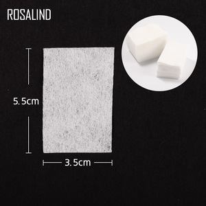 ROSALIND new arrival 900Pcs/Bag lint-free wipes nail polish removers cotton pads nail cotton pads for wholesale
