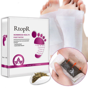 Rtopr Organic ormwood extract Damaged Skin removing Exfoliating Beriberi Treatment Foot Mask Patch