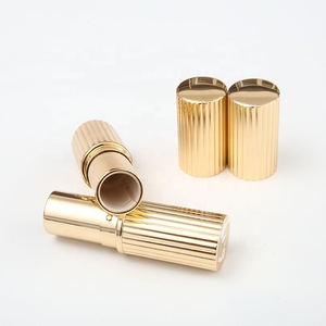 RTS Round Luxury Mini Rose Gold Unique Aluminum Empty Lipstick Tube