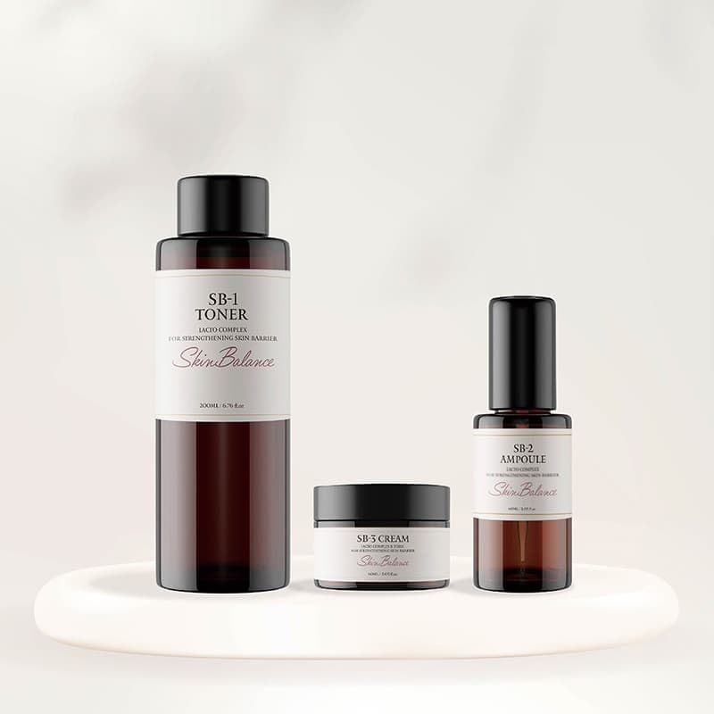 skinlacto9lab SB SKIN CARE , TONET, AMPOULEM , CREAM, brightening & moisturizing, wrinkle care