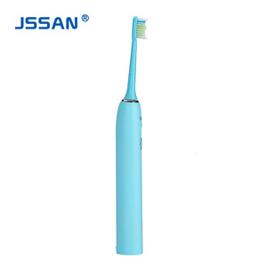 Ultrasonic 2 brush heads oral hygiene health product rechargeable 5modes sonic electric tooth brushes with pressure sensor