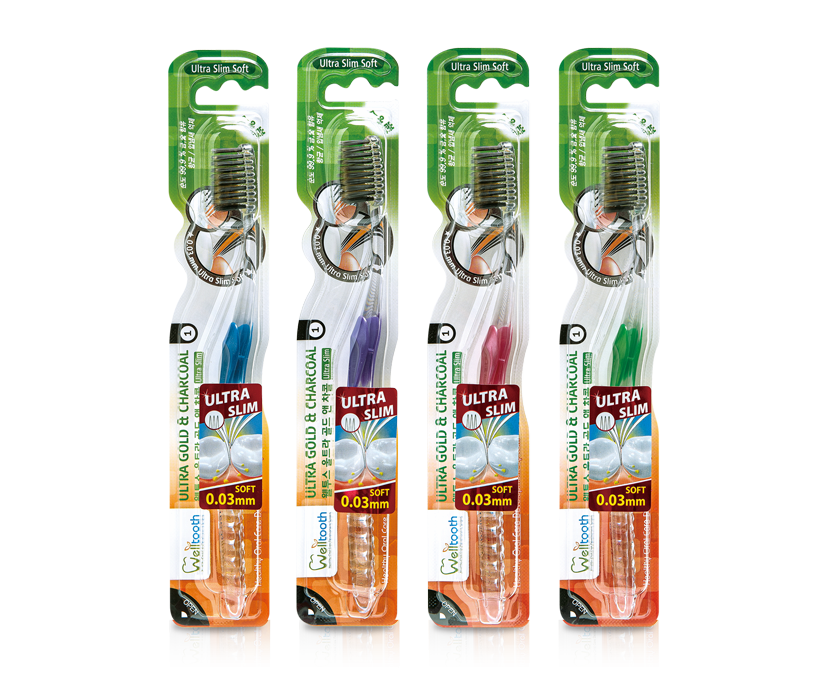 Welltooth Ultra Gold & Charcoal (Ultra Slim)