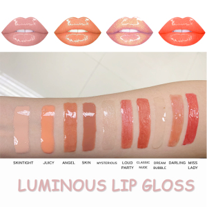 Wholesale OEM shiny jelly makeup your brand private label lip gloss gloss