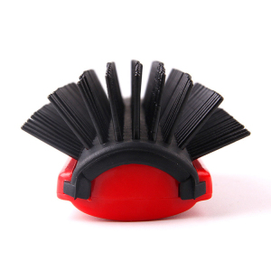 Wholesale salon barbershop plastic detachable 9 row personalized styling comb denman hair brush