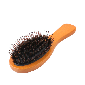 Wood Boar Bristle Soft Boar Bristle Hair Brush For women wooden boar bristle hair brush