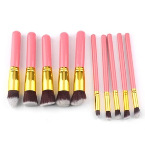 Yimart 10 pcs Makeup Brushes Set Cosmetic Makeup Tools Set Mini Make Up Brushes