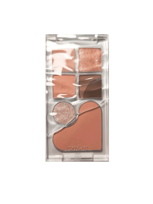 Rom&nd-BARE LAYER PALETTE 01 APRICOT MOOD