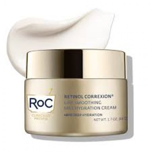 B0744JV661 RoC Retinol Correxion Max Daily Hydration Anti Aging Face Moisturizer with Hyaluronic Acid 1.7 Ounce