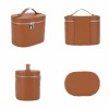 Portable Large-capacity PU Makeup Bag Cosmetic Case High-end Travel Toiletry Bag