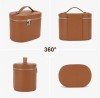 Portable Large-capacity PU Makeup Bag Cosmetic Case High-end Travel Toiletry Bag