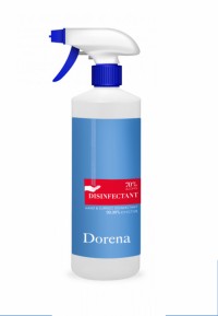 Desinfectant 1L bottle with Spray 70% alcohol