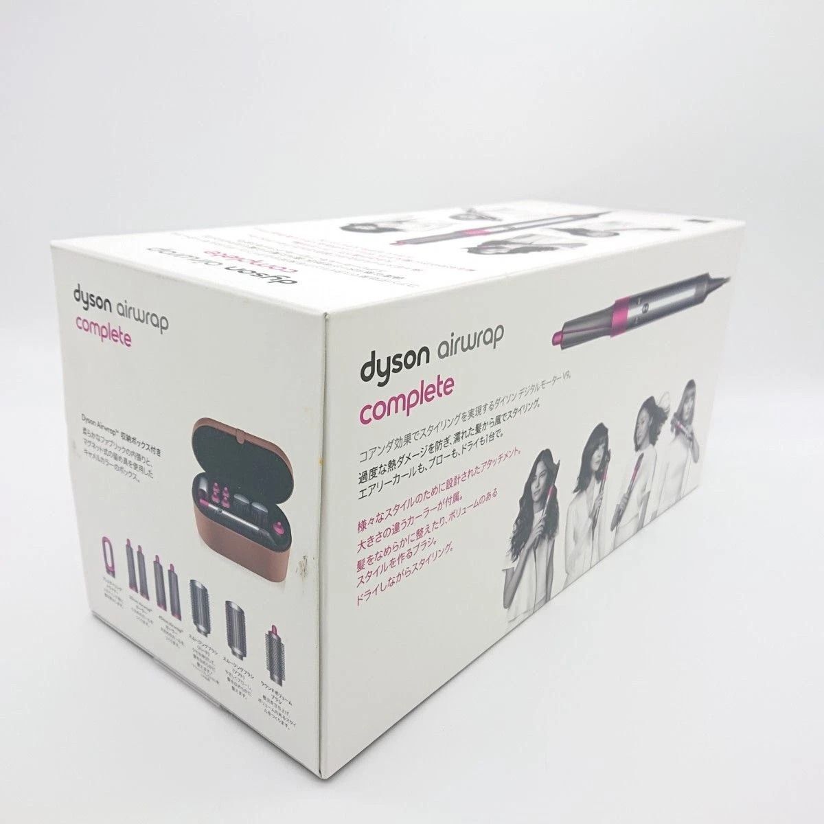 Dyson Hair dryer Multi Styler Airwrap complete HS01 COMPFN Pink Silver Color New