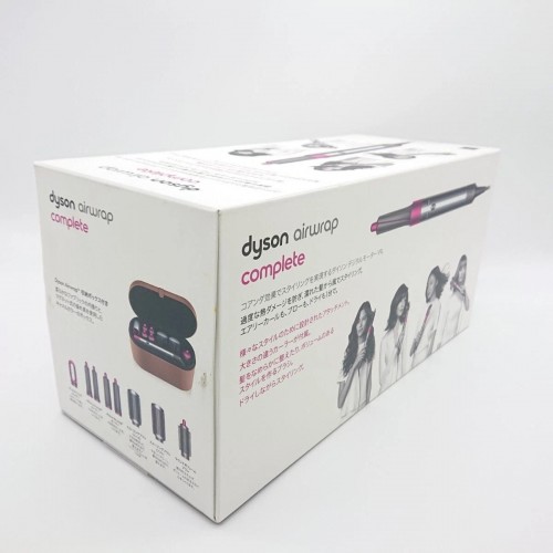 Dyson Hair dryer Multi Styler Airwrap complete HS01 COMPFN Pink Silver Color New