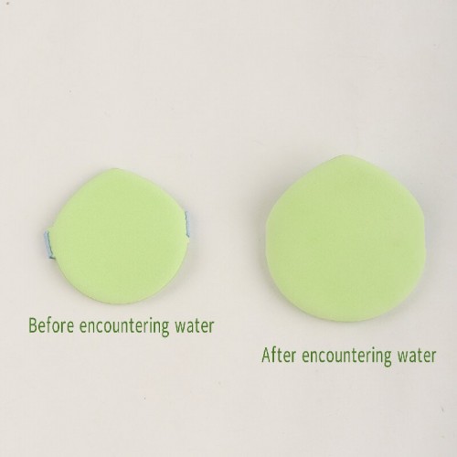 Triangle Makeup Puff Custom Logo Mineral Loose Powder Soft Wedge Shape Powder Puff