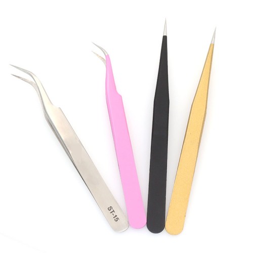 Premium quality eye lash tweezers