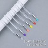 Transparent Silicone Lip Brush Applicator Disposable Cosmetic Lip Gloss Wand for OEM Private Label