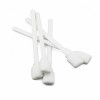 Square Head Composite Foam Cleaning Swab with White Handle