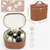Portable Large-capacity PU Makeup Bag Cosmetic Case High-end Travel Toiletry Bag