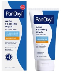 PanOxyl 10% Benzoyl Peroxide Acne Foaming Wash