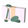 green aventurine jade face roller and guasha gift box set