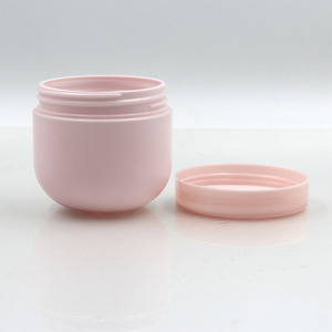 150ml 150 ml HDPE skin care cream packaging plastic pink cosmetic jar