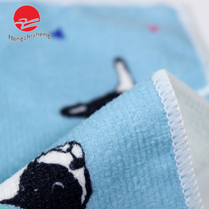 2019 hot sale factory supply 1000gsm white microfiber antibacterial towel